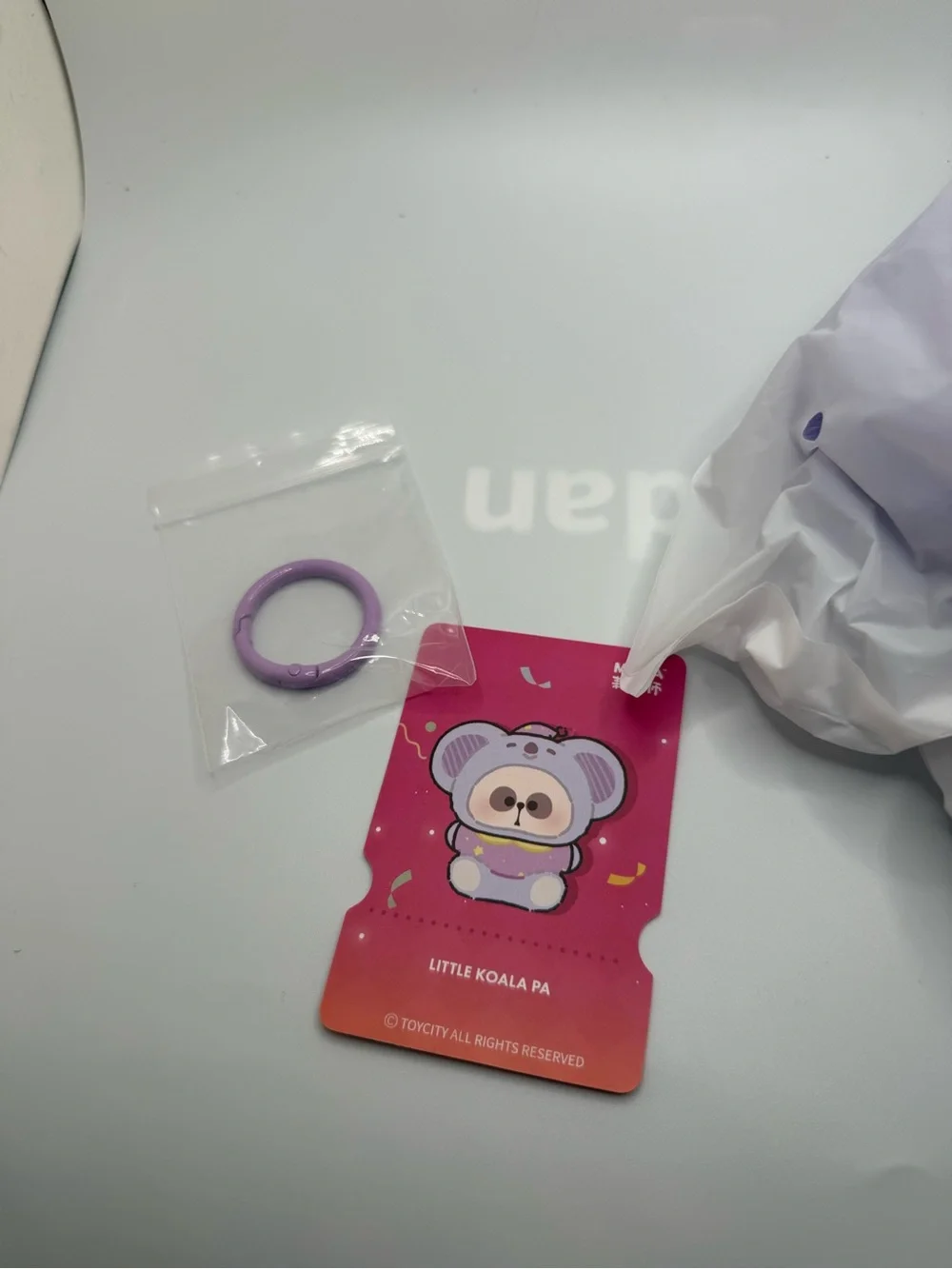 Sanrio Mr. PA Little PA Party Show Plush Toy Koala Bear key chain